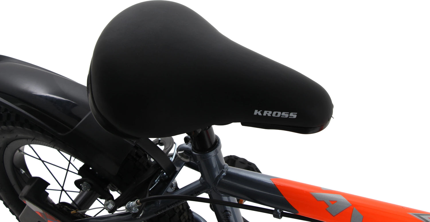 Kross Aviator Kids Bicycle Comfortable Saddle Seat Detail