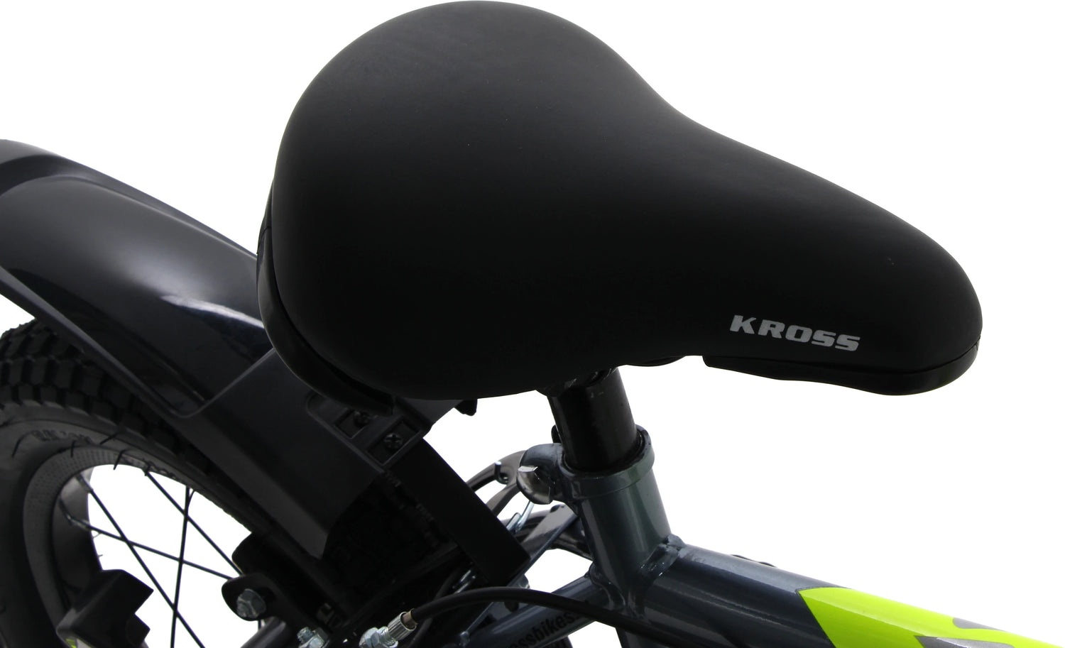 Kross Aviator Kids Bicycle Soft Saddle Seat Close-Up