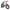 Kross Aviator pink kids bicycle with side wheels
