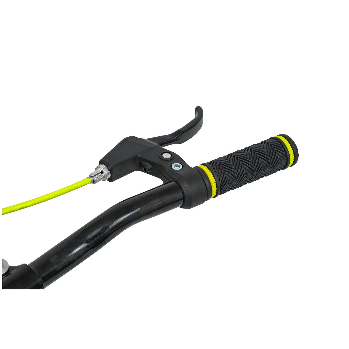 Kross Gravity 20T kids cycle brake lever and grip detail