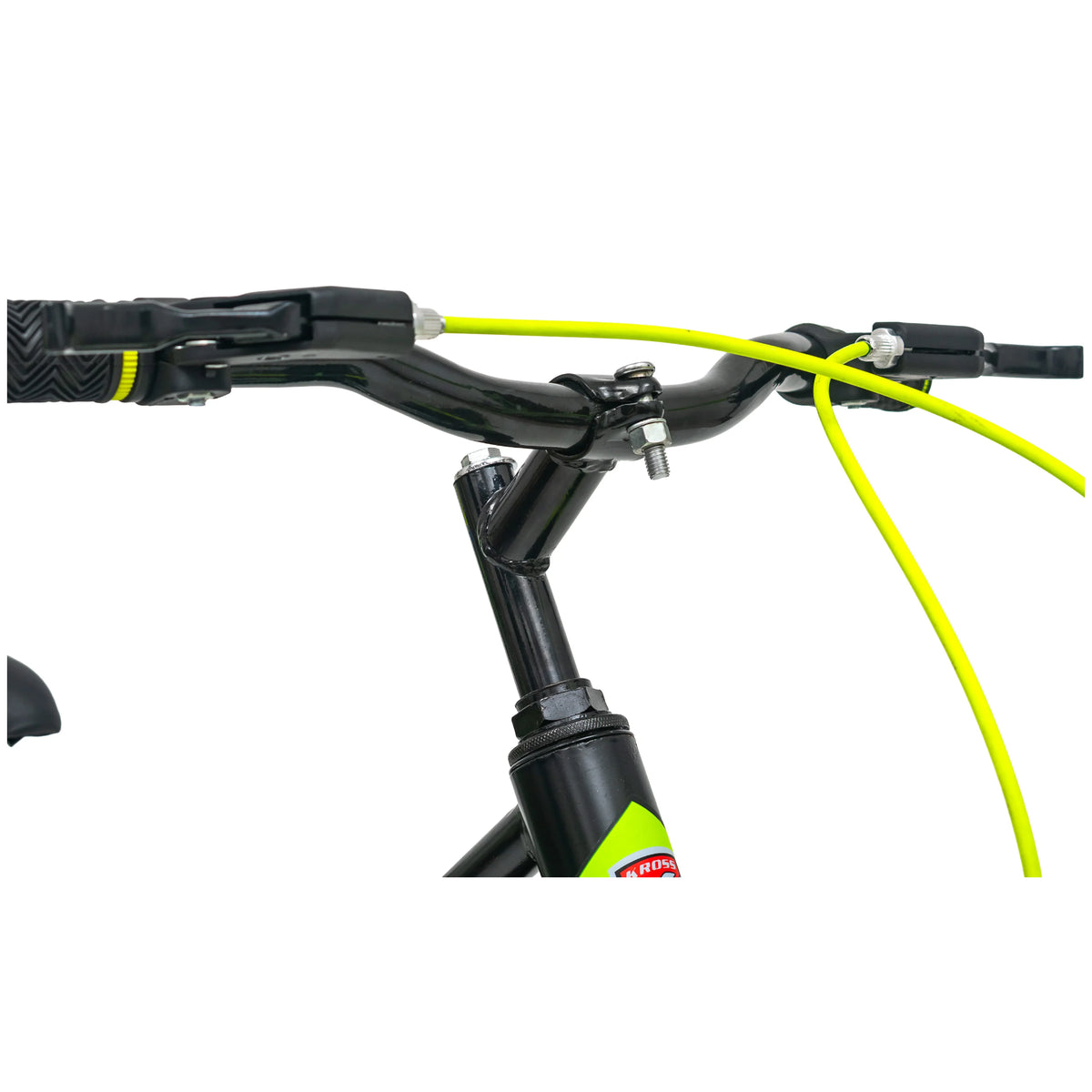 Kross Gravity 20T kids cycle handlebar and grip detail