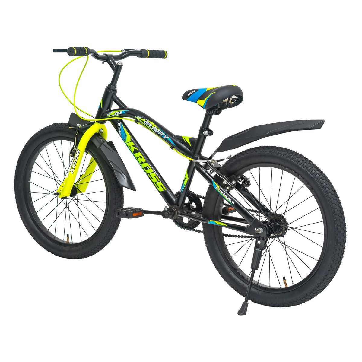 Kross Gravity 20T single speed kids bicycle side view