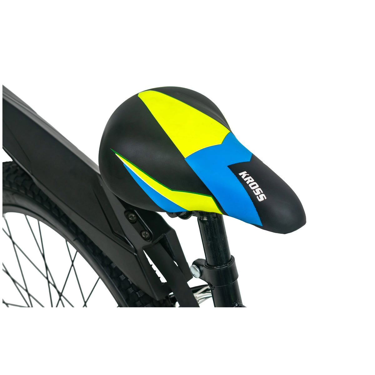 Kross Gravity 20T kids cycle saddle detail
