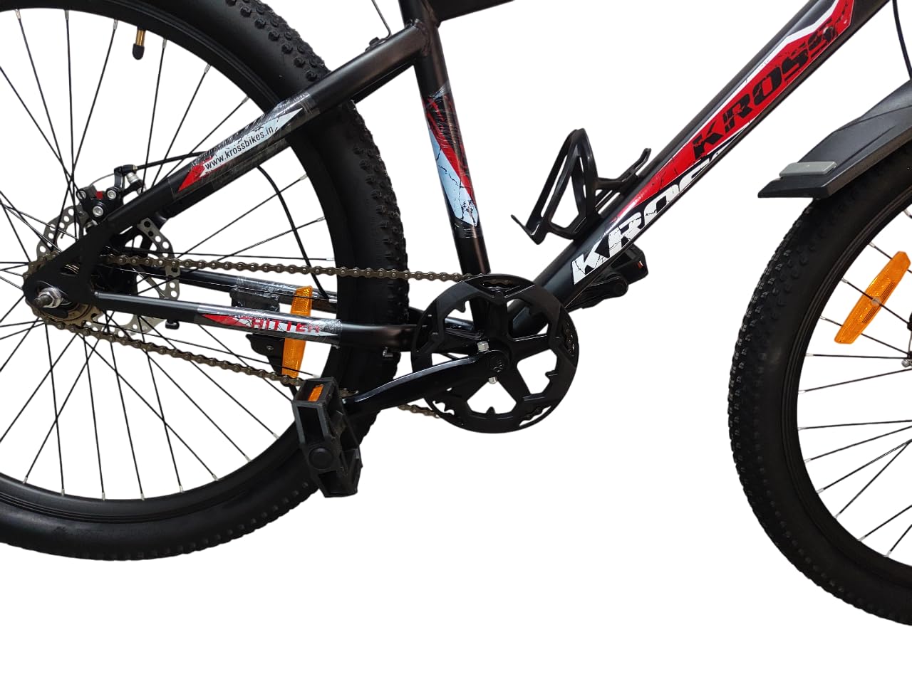 KROSS Hitter MTB drivetrain and rear wheel system