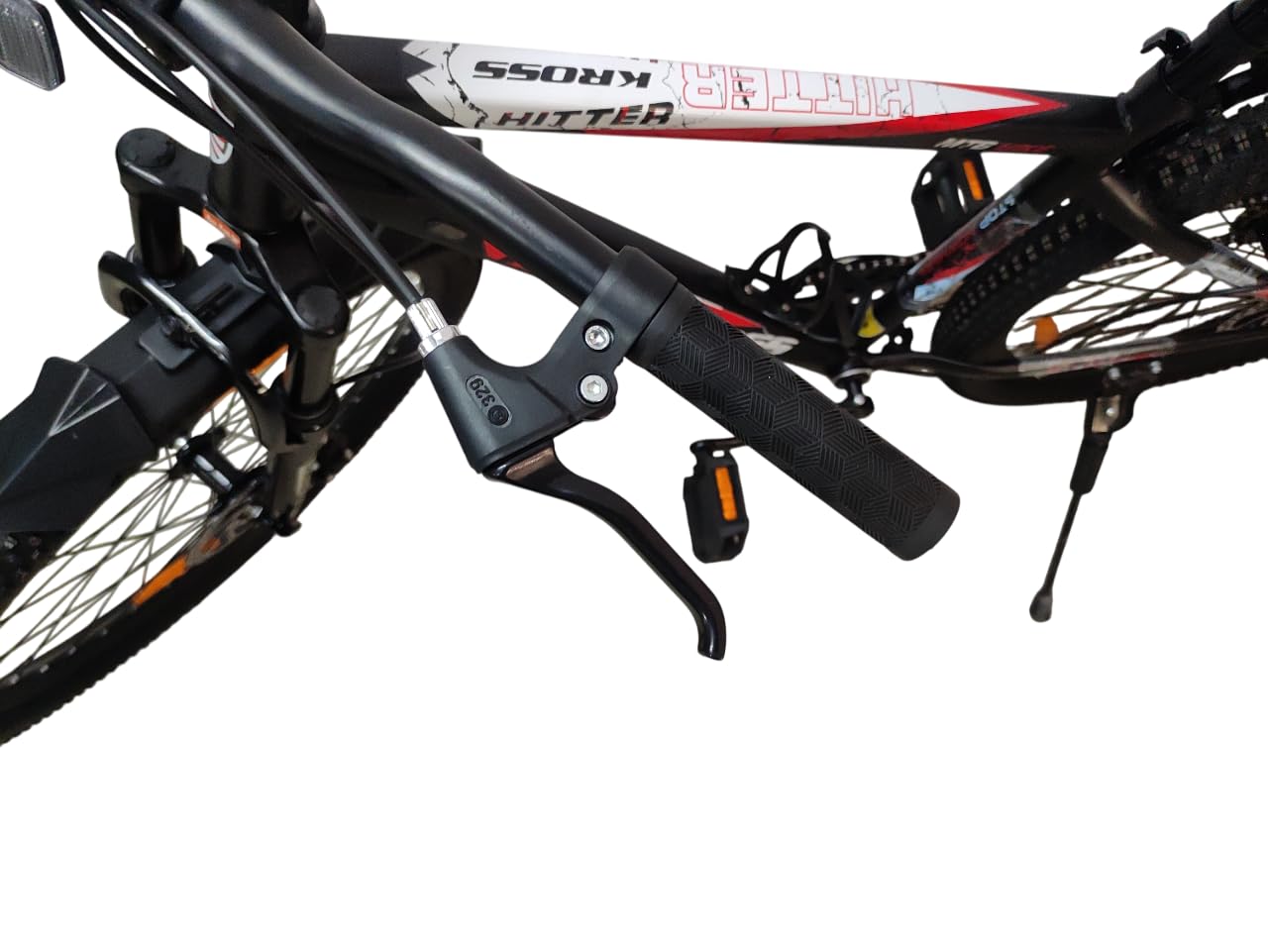 KROSS Hitter MTB steel frame design and suspension detail