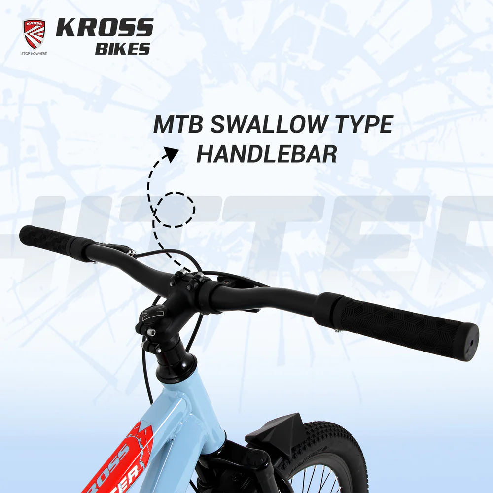 KROSS Hitter MTB swallow type handlebar control view