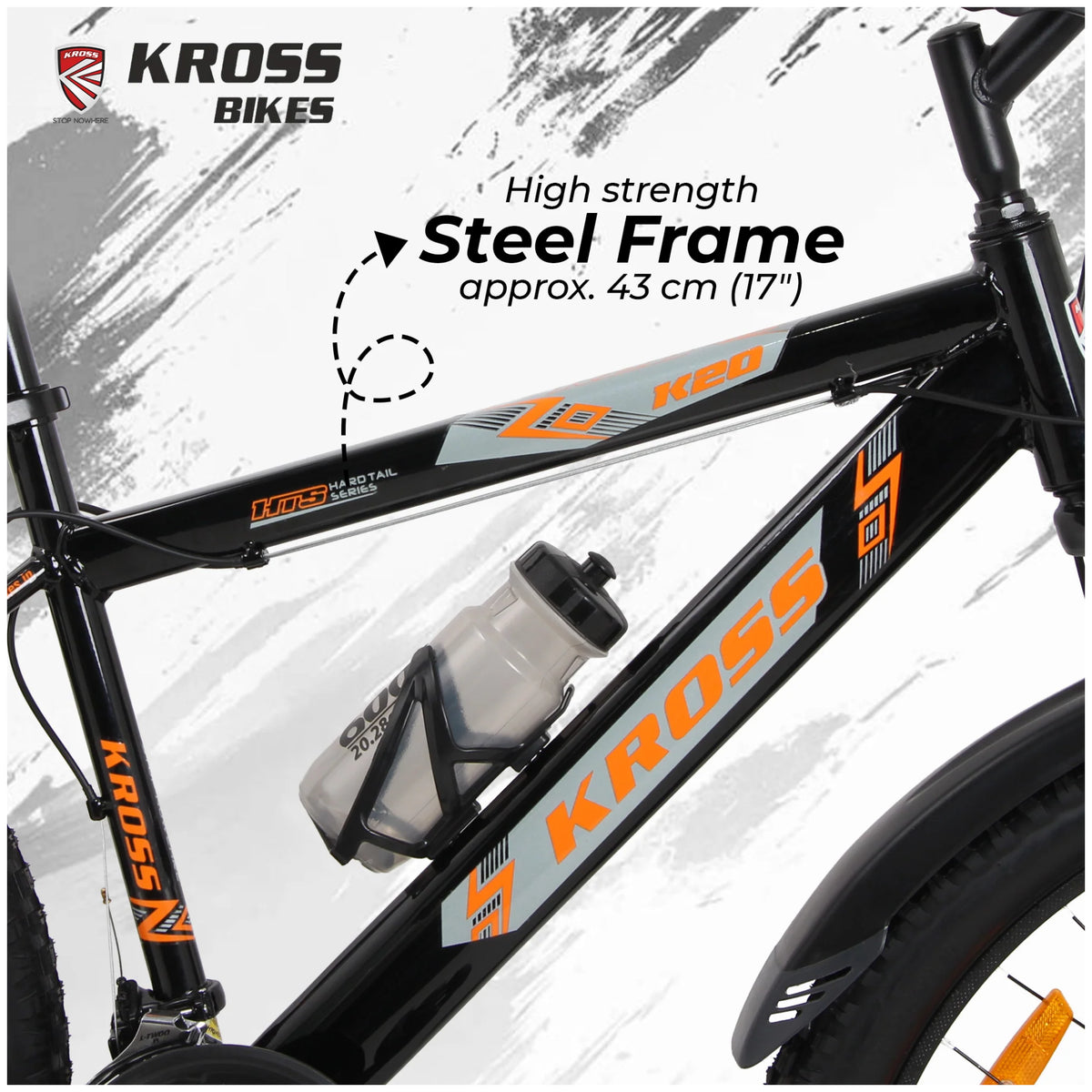 Kross K-20 Marbal 26T MTB cycle high strength steel frame