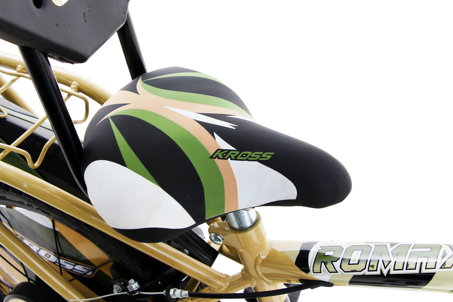 Kross Romax Kids Cycle Comfortable Saddle Seat Detail