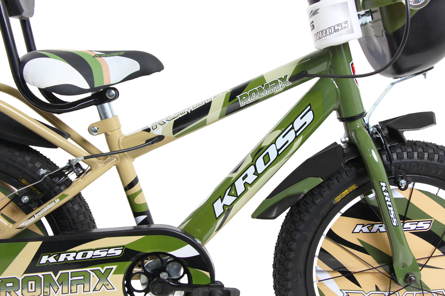 Kross Romax Kids Bicycle Frame Graphics Close Up