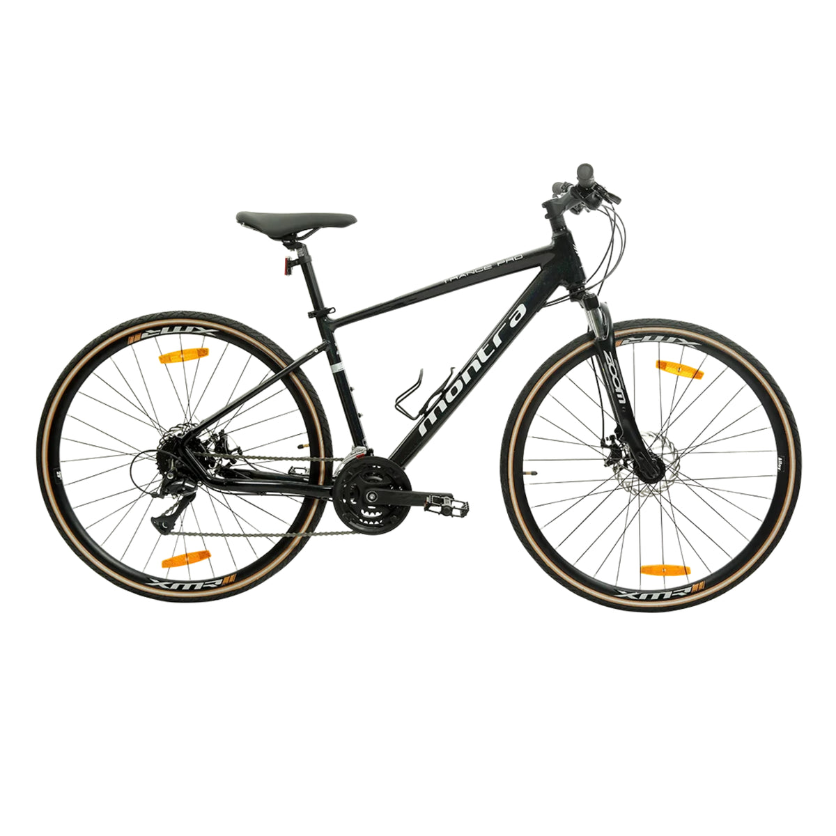 Montra Trance Pro 700C cosmic black hybrid cycle