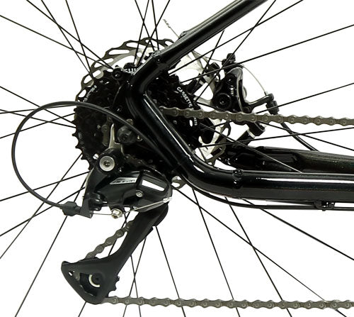 Montra Trance Pro 700C rear derailleur and gear system