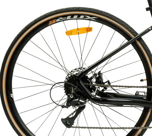 Montra Trance Pro 700C rear wheel with Shimano gears and disc brake