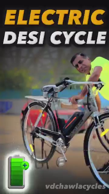 Desi Electric cycle video