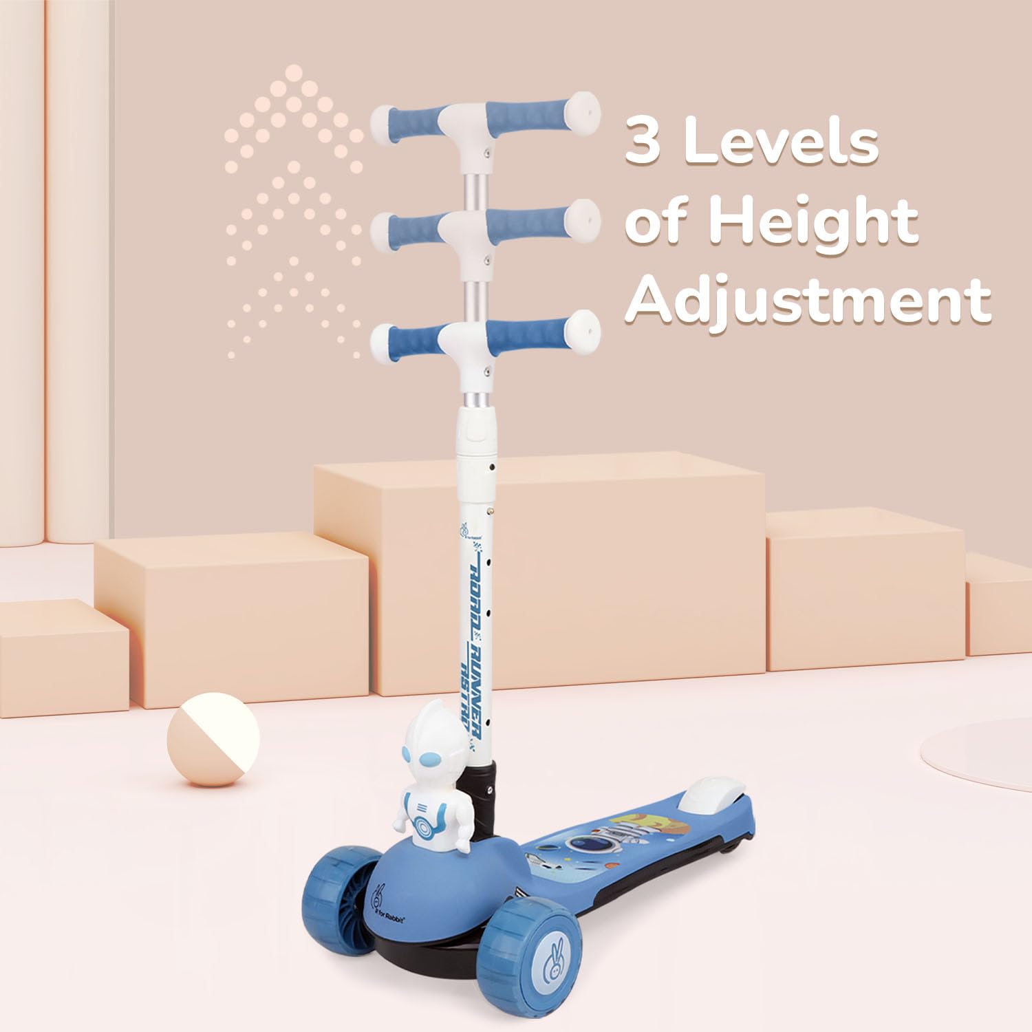 R for Rabbit Road Runner Astro 3 level handle height adjustment