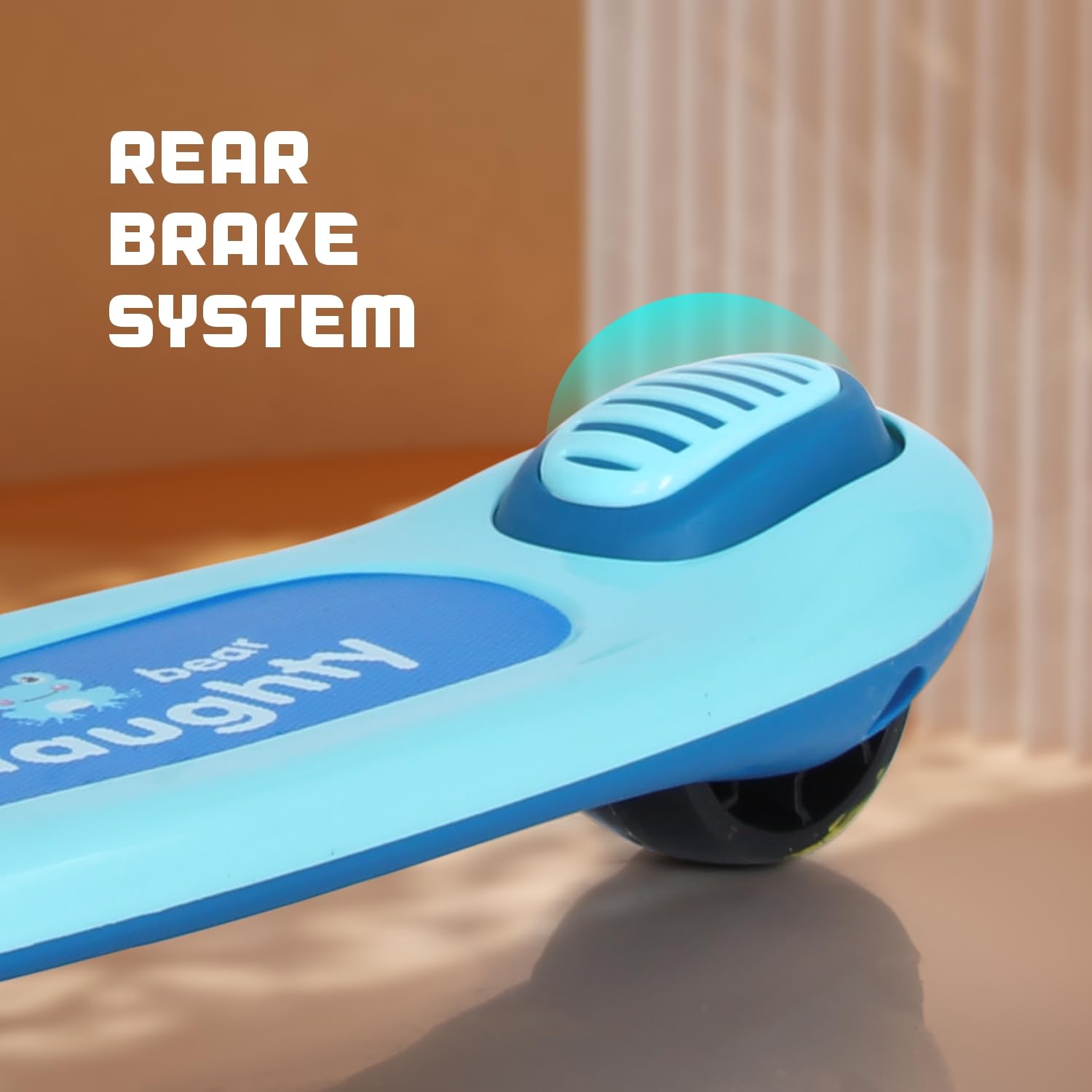 R for Rabbit Road Runner Hopper rear brake system closeup