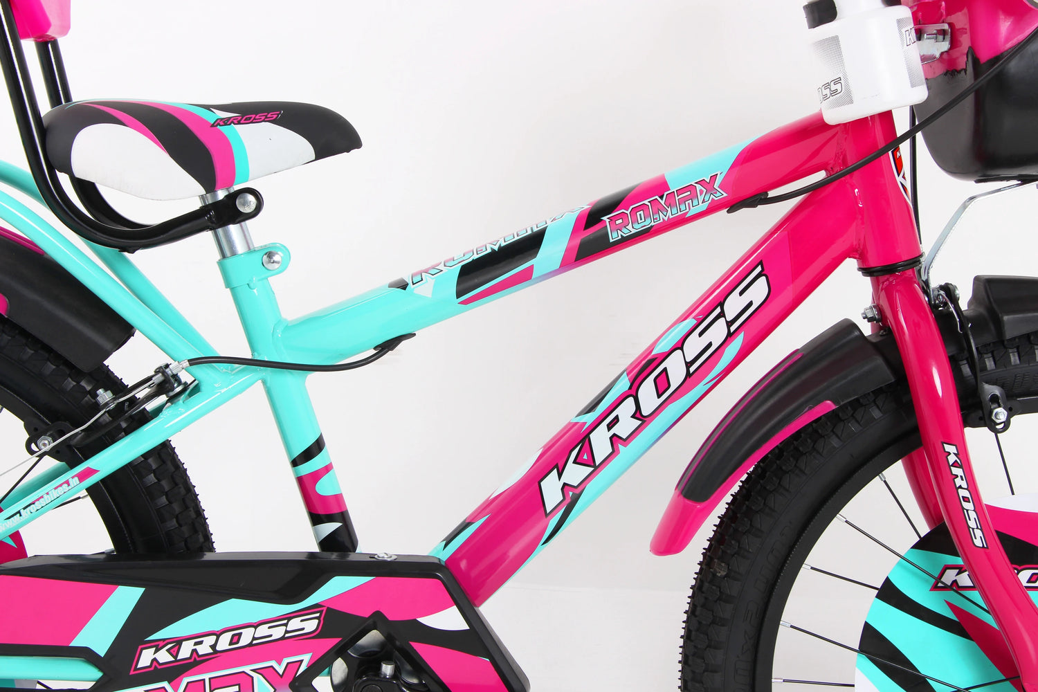 Kross Romax 20T Kids Mountain Bicycle | Front Suspension | Single Speed | Power Brakes