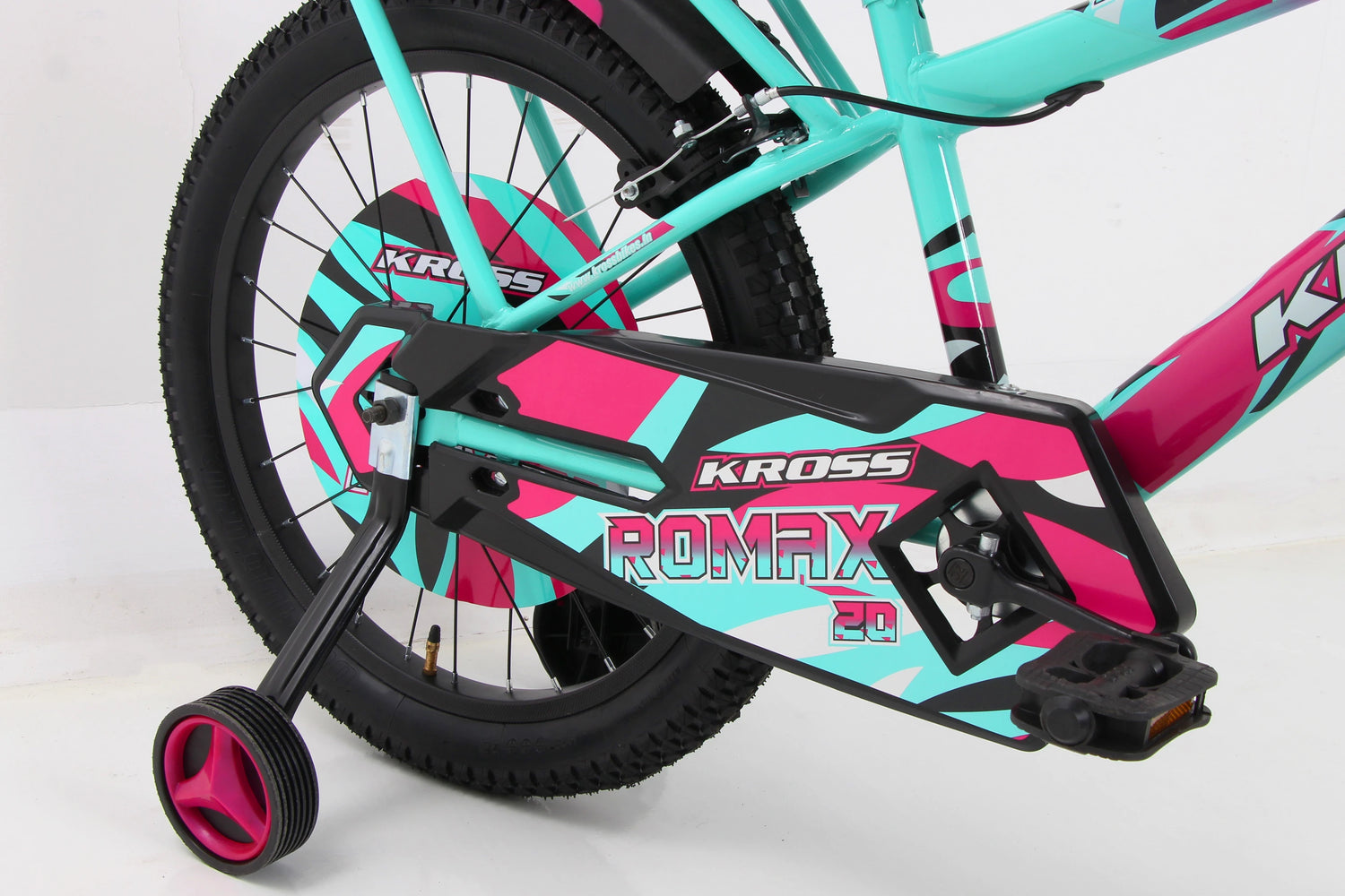 Kross Romax 20T Kids Mountain Bicycle | Front Suspension | Single Speed | Power Brakes