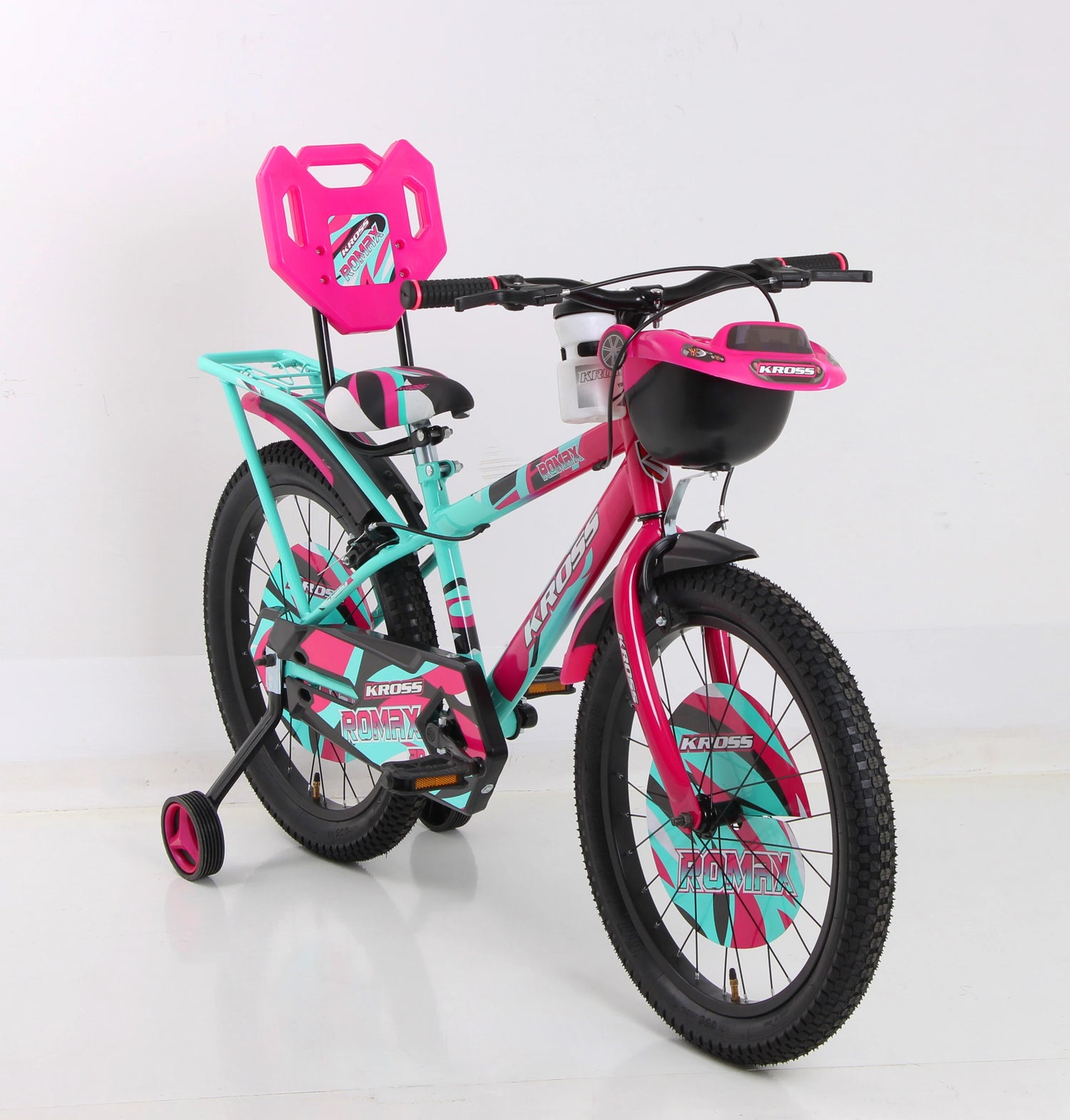 Kross Romax 20T Kids Mountain Bicycle | Front Suspension | Single Speed | Power Brakes