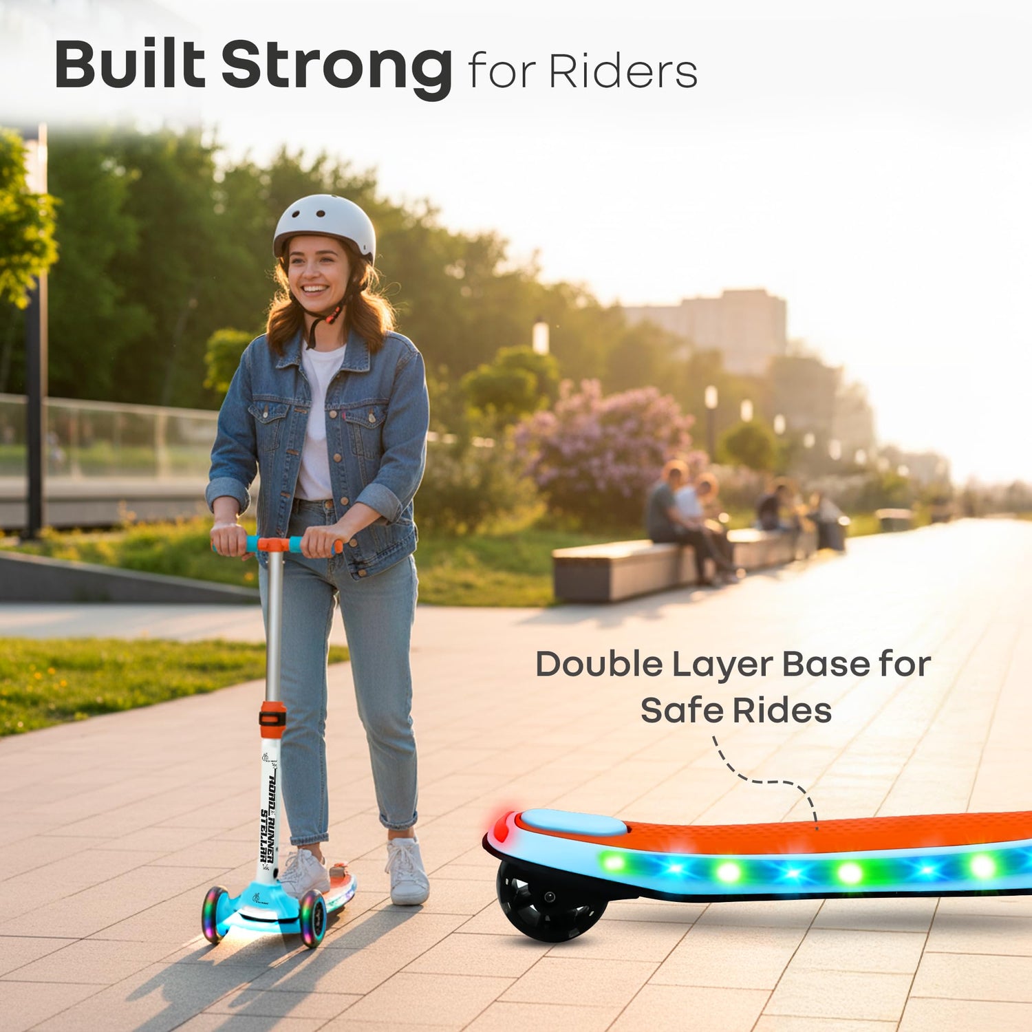 R for Rabbit Stellar strong and durable kids scooter design