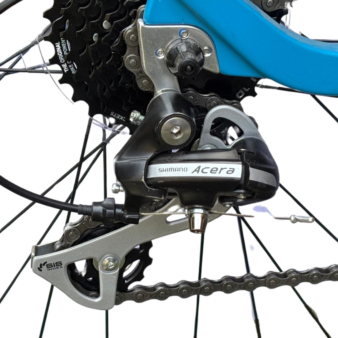 FIREFOX Typhoon 27.5 D MTB – 24 Gear, Blue | Hydraulic Disc Brakes | 98% Assembled