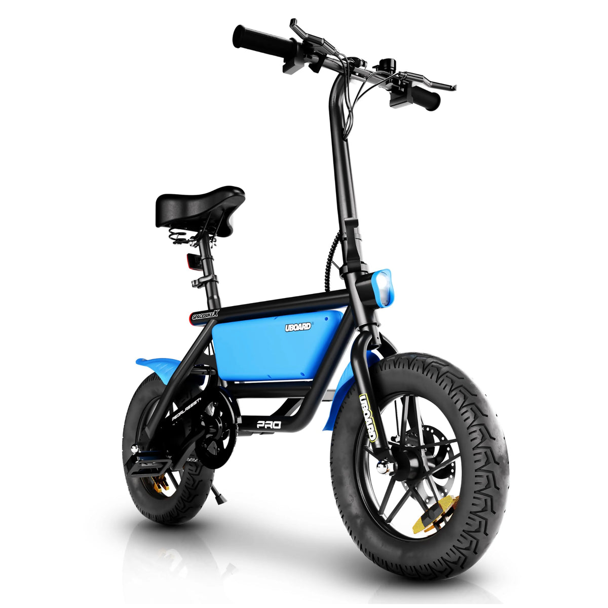 UBOARD Space Bike Pro blue folding electric cycle